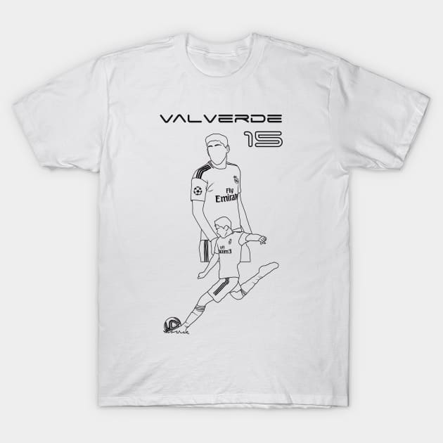 Federico valverde T-Shirt by Artbygoody